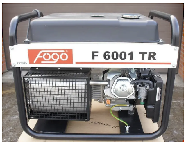 Генератор бензиновий 1ф 6 кВт FOGO F6001TR